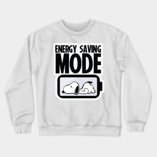 Energy Saving Lazy Dog Crewneck Sweatshirt